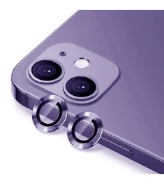 Захисне скло на камеру Metal Armor Apple iPhone 12 Purple