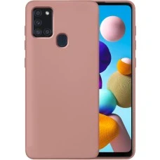 Силикон Original 360 Case Samsung Galaxy A21S (Пудровый)
