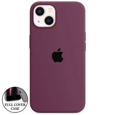 Силикон Original Round Case Apple iPhone 13 (58) Grape