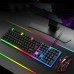 Клавиатура T-Wolf TF230 LED + Мышь (Чёрный-белый) Клавиатура T-Wolf TF230 LED + Мышь (Чёрный-белый)
