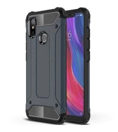 Чехол Armor Case Xiaomi Redmi Note 6 / Note 6 Pro (тёмно-синий)