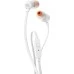 Дротові навушники-гарнітура вакуумні JBL Tune 110 (Білі) JBLT110WHT K Дротові навушники-гарнітура вакуумні JBL Tune 110 (Білі) JBLT110WHT K