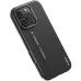 Чохол Blueo Premium Leather MagSafe для Apple iPhone 16 Pro (чорний) Чохол Blueo Premium Leather MagSafe для Apple iPhone 16 Pro (чорний)