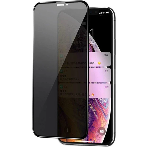 Захисне скло 5D Privacy HD Apple iPhone XR  /  11 Black