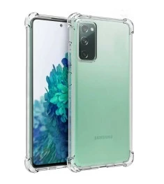 Силикон 6D Samsung Galaxy S20 FE (Прозрачный)