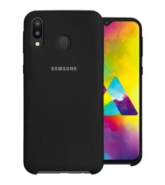 Силикон Original Case Samsung Galaxy M20 (Чёрный)