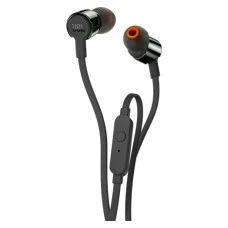 Проводные наушники-гарнитура вакуумные JBL T210 (Чёрный)