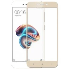 Стекло 3D Xiaomi Redmi 5a Gold