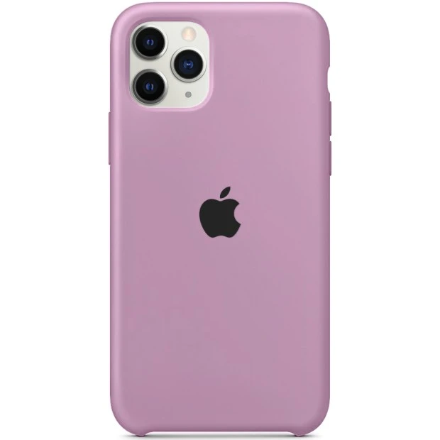 Силіконовий оригінальний чохол Apple для iPhone 11 Pro, колір Blueberry.