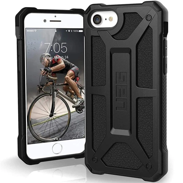 Чехол Armor UAG Monarch Case Apple iPhone 7 / 8 / SE (2020) (Чёрный)