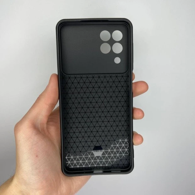 Чохол Ring Serge Armor Case для Samsung Galaxy M53 5G (ShutCam) (Чорний)