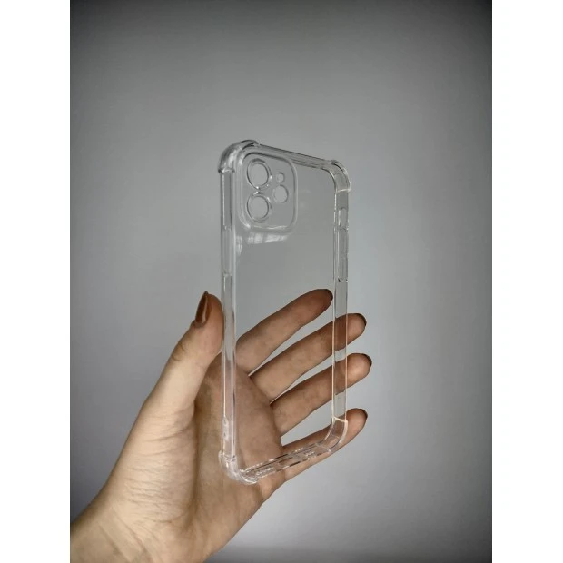 Силикон 6D ShutCam Apple iPhone 12 (Прозрачный)