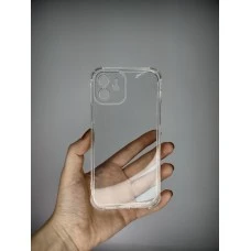 Силикон 6D ShutCam Apple iPhone 12 (Прозрачный)