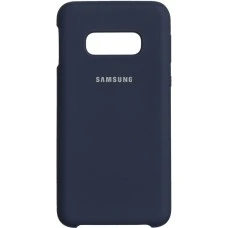 Силиконовый чехол Original Case (HQ) Samsung Galaxy S10e (Тёмно-синий)