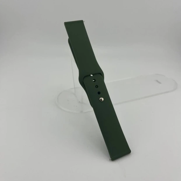 *Universal 20mm Smartwatch Strap Original Design (Dark Green)*