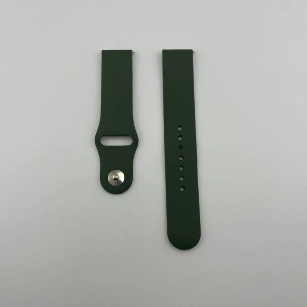*Universal 20mm Smartwatch Strap Original Design (Dark Green)*