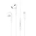 Wired earphones-headset Borofone BM30 Max (Lightning) (White)