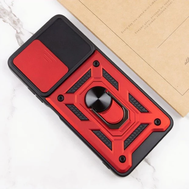 Бронь-чехол Ring Serge Armor Case Samsung Galaxy A16 (ShutCam) (Красный)