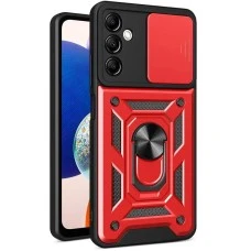 Бронь-чехол Ring Serge Armor Case Samsung Galaxy A16 (ShutCam) (Красный)