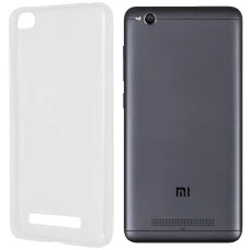 Силиконовый чехол WS Xiaomi Redmi 4a (белый матовый)