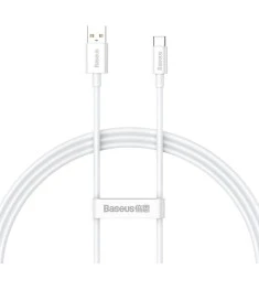 USB-кабель Baseus Superior 100W (1m) (Type-C) (Белый) CAYS001302