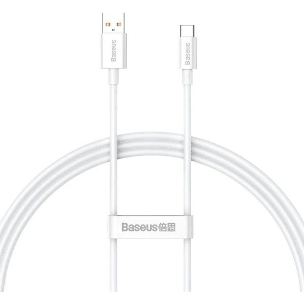 USB-кабель Baseus Superior 100W (1m) (Type-C) (Белый) CAYS001302