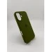 Силіконовий оригінальний круглий чохол для Apple iPhone 16 (46) глибокого зеленого кольору. Силіконовий оригінальний круглий чохол для Apple iPhone 16 (46) глибокого зеленого кольору.