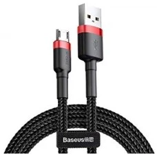 USB-кабель Baseus Cafule Special Edition 1.5A (2м) (MicroUSB) (Червоний / Чорний) CAMKLF-C91
