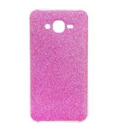 Силикон Glitter Samsung Galaxy J7 (2015) J700 (розовый)