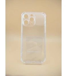Силікон 6D Apple iPhone 14 Pro Max (ShutCam) (Прозорий)