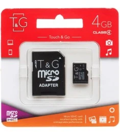Карта памяти Touch & Go MicroSDHC 4Gb
