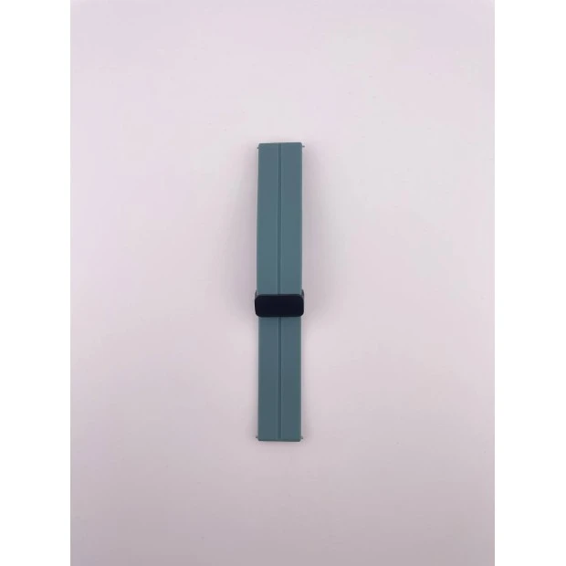 Ремінець для смарт-годинника універсальний Magnetic Clip 20мм (Темно-зелений)