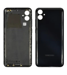 Задняя крышка для Samsung A042 Galaxy A04e Light black (чёрная)