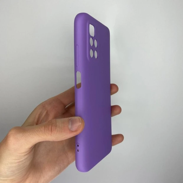 Силикон Original 360 ShutCam Case Xiaomi Redmi 10 (Лавандовый)
