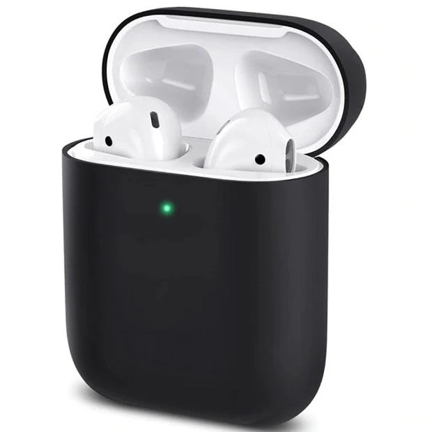 Чехол для наушников Apple AirPods 2 Slim (Black)