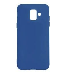 Силикон iNavi Color Samsung Galaxy A6 (2018) A600 (темно-синий)