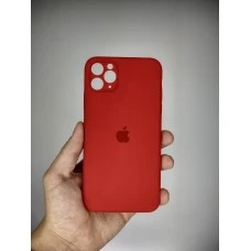 Силикон Original RoundCam Case Apple iPhone 11 Pro Max (China Red)