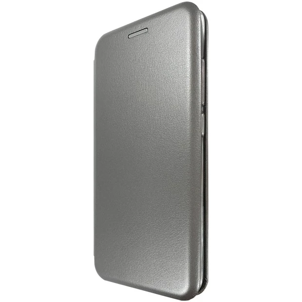 Чехол-книжка Оригинал Samsung J8 (2018) J810 (Серый)