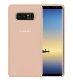 Силикон Original Case Samsung Galaxy Note 8 N950 (Пудра)