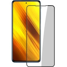 Захисне скло 5D Ceramic для Xiaomi Poco X3  /  X3 Pro Чорне