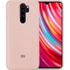 Силикон Original Case Xiaomi Redmi Note 8 Pro (Пудровый)