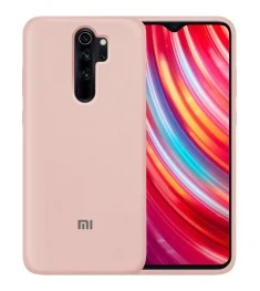 Силикон Original Case Xiaomi Redmi Note 8 Pro (Пудровый)