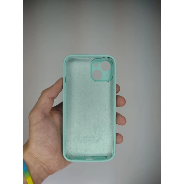 Силіконовий чохол Original RoundCam для Apple iPhone 14 (23) Sea Blue