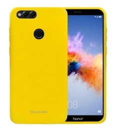 Силикон Molan Shining Huawei Honor 7X  (Жёлтый)