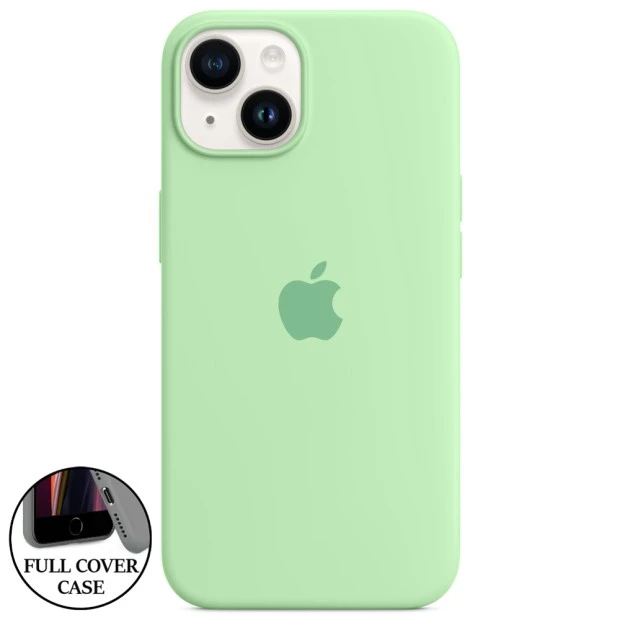 Силіконовий чохол для Apple iPhone 14 (помаранчевий)