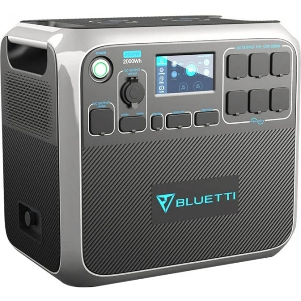 Портативная зарядная станция BLUETTI PowerOak AC200P Solar Portable Power Station | 2000W 2000Wh