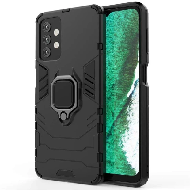 Бронь-чехол Ring Armor Case Samsung Galaxy A32 (2021) (Чёрный)