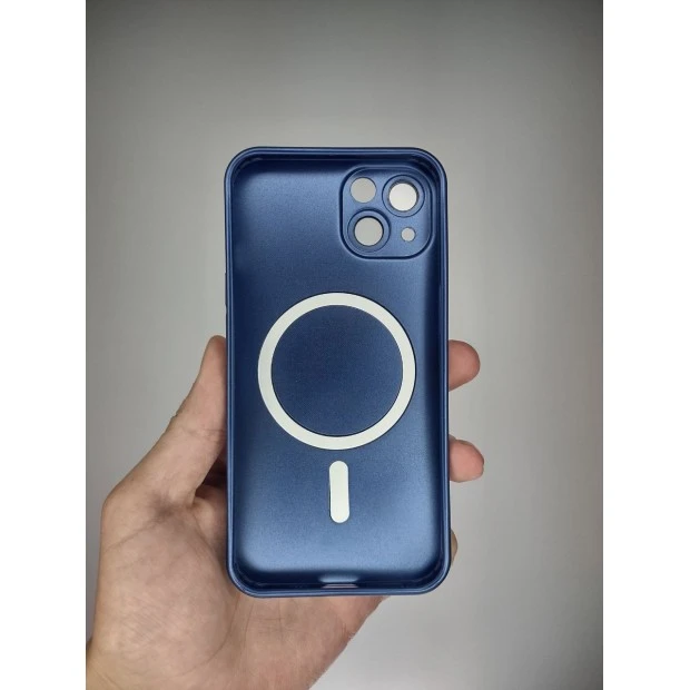Накладка ColorPlus Armor Camers Magsafe Apple IPhone 14 (Dark Blue)