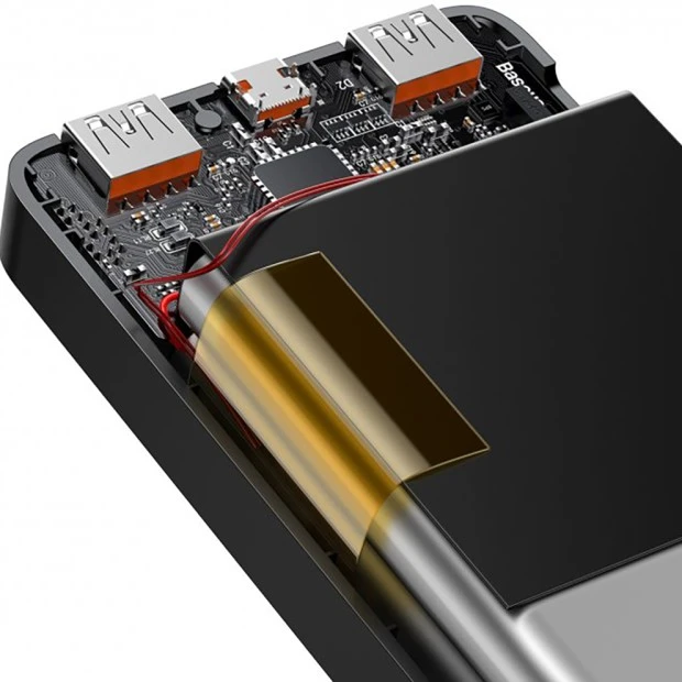 Павербанк Baseus Bipowe Digital Display 10000mAh 20W (чорний)