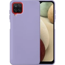 Силикон Original 360 Case Samsung Galaxy A12 (2020) (Фиалковый)